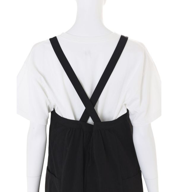 Ungrid「【WEB限定】バッククロスロンパース」|オールインワン|