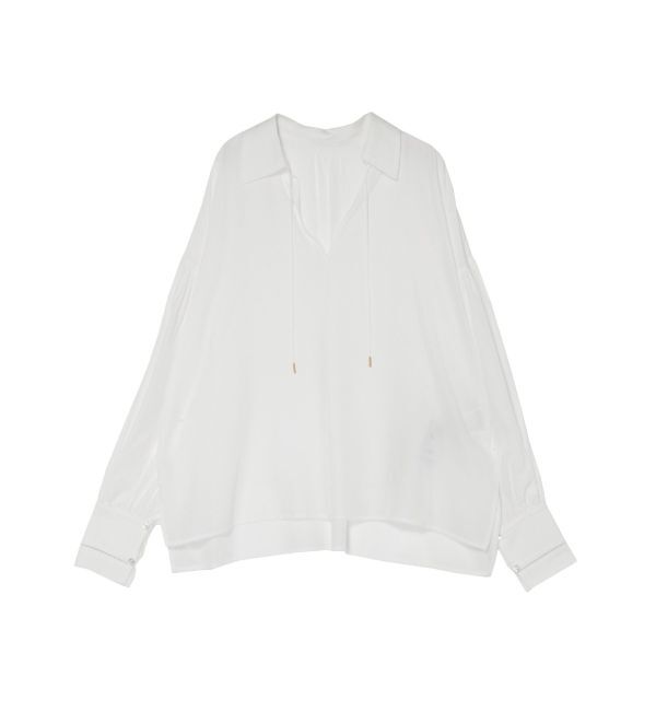 LAGUNAMOON「ボリュームスリーブスキッパーシャツ」|シャツ・ブラウス|