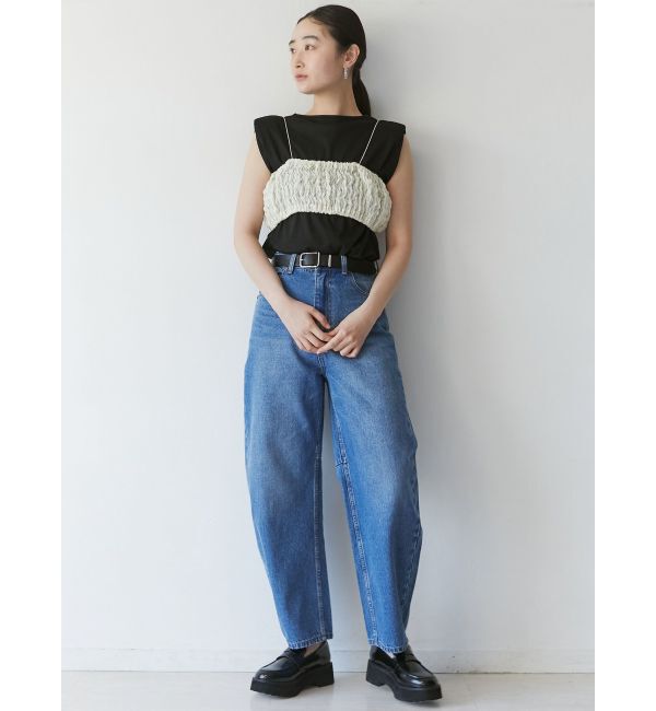 LAGUNAMOON「スクエアバックルベルト」|ベルト|