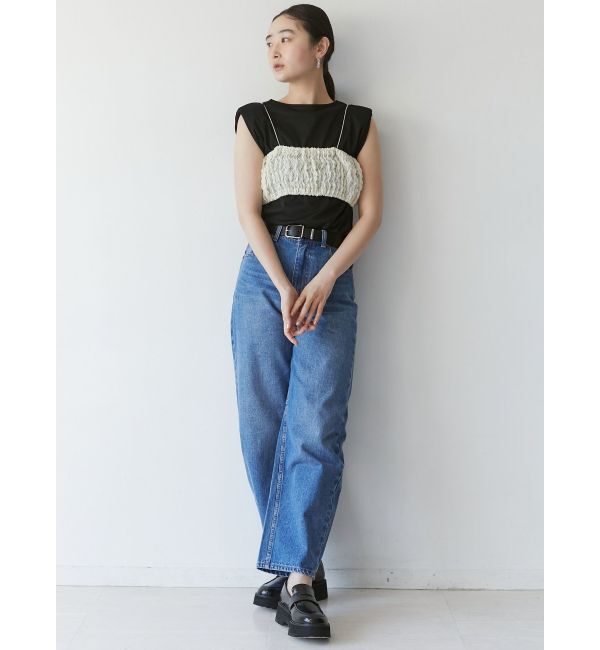 LAGUNAMOON「スクエアバックルベルト」|ベルト|