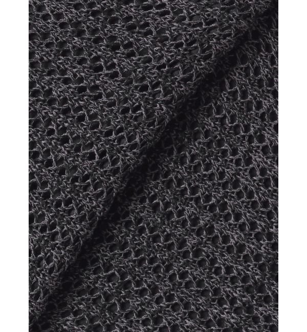 LAGUNAMOON「メッシュフリンジニットワンピース」|ワンピース|