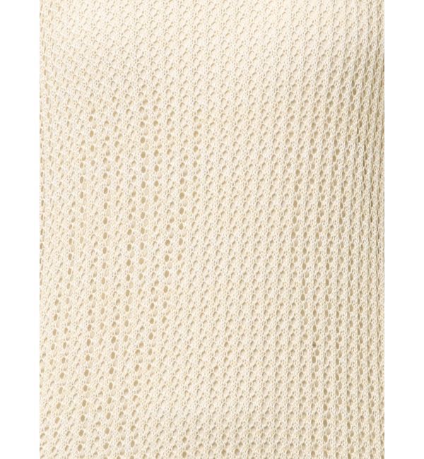 LAGUNAMOON「メッシュフリンジニットワンピース」|ワンピース|