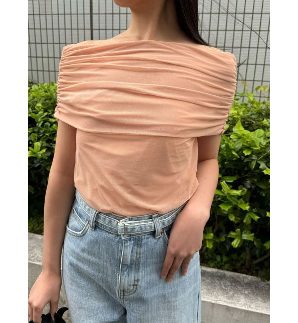 LAGUNAMOON「【Leeコラボ】ハイライズセミワイドパンツ」|デニム|