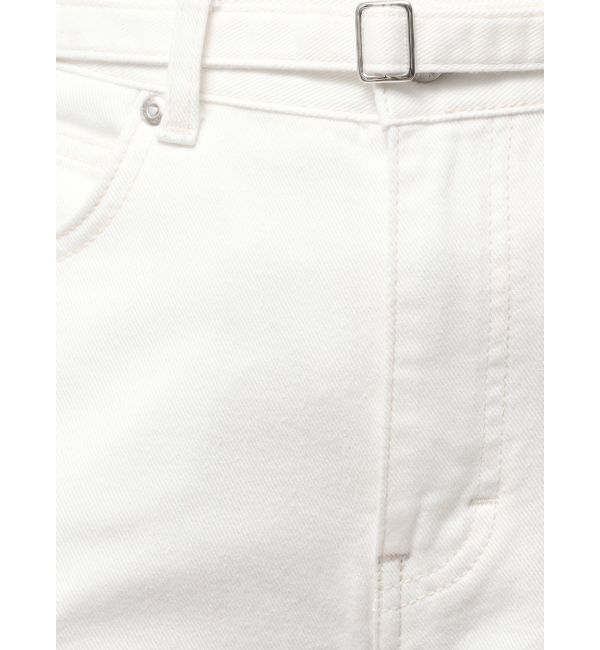 LAGUNAMOON「【Leeコラボ】ハイライズセミワイドパンツ」|デニム|