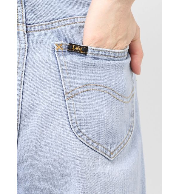 LAGUNAMOON「【Leeコラボ】ハイライズセミワイドパンツ」|デニム|