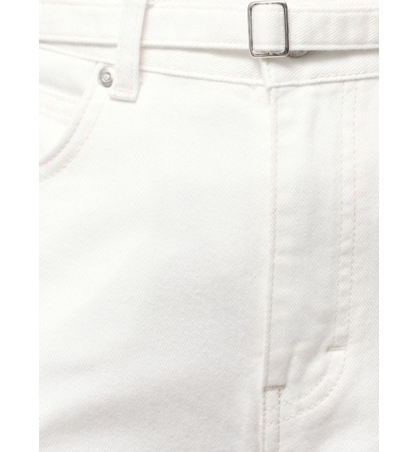 LAGUNAMOON「【Leeコラボ】ハイライズセミワイドパンツ」|デニム|