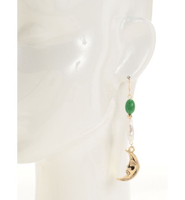 EVRIS「STONE MIX SUNNY ピアス」|ピアス|