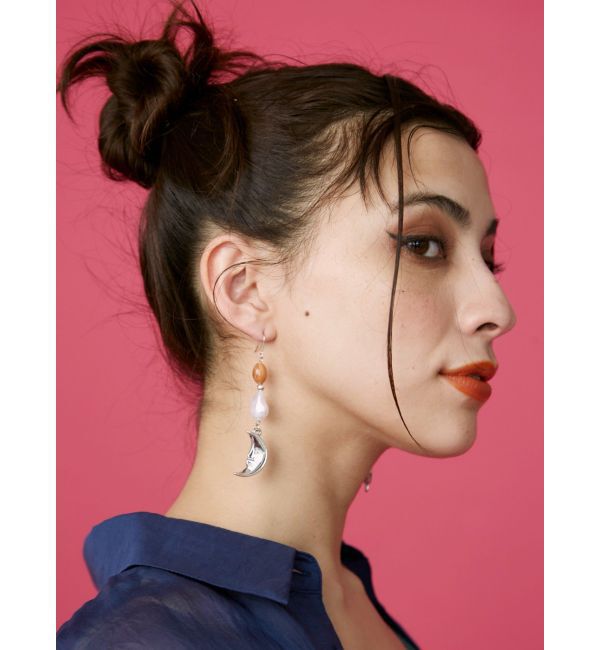 EVRIS「STONE MIX SUNNY ピアス」|ピアス|