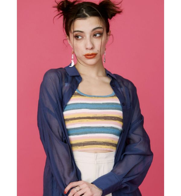 EVRIS「STONE MIX SUNNY ピアス」|ピアス|