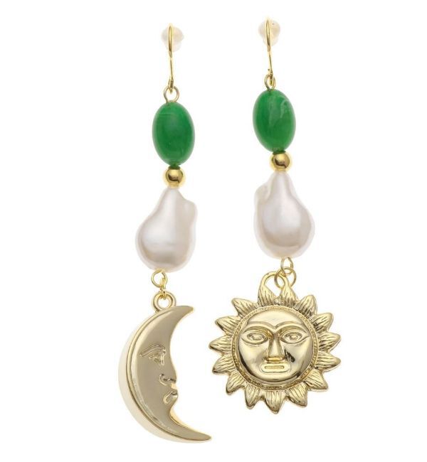 EVRIS「STONE MIX SUNNY ピアス」|ピアス|