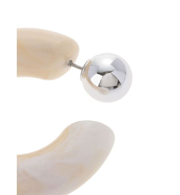 EVRIS「MARBLE HOOPピアス」|ピアス|