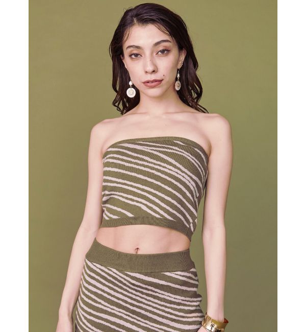 EVRIS「SUNNY MOTIF STONE ピアス」|ピアス|