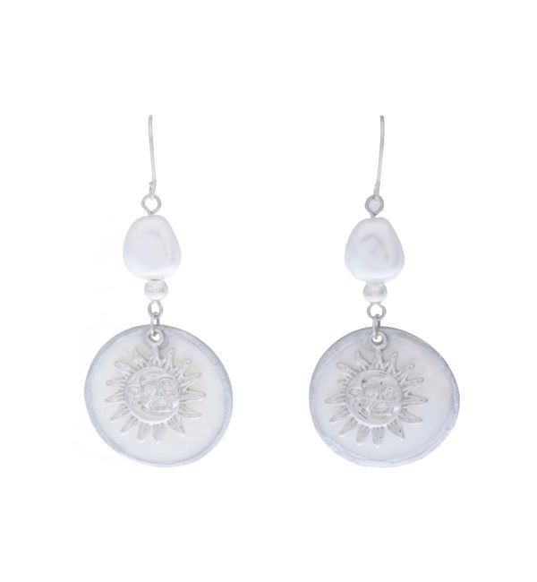 EVRIS「SUNNY MOTIF STONE ピアス」|ピアス|