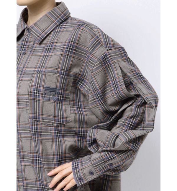 EVRIS「ワンポイントオーバーシャツ」|シャツ・ブラウス|