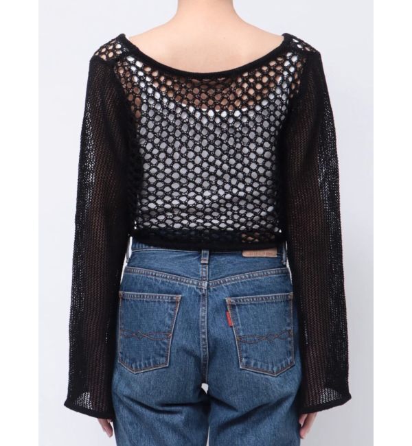 jouetie「メッシュニットボレロ」|カーディガン|