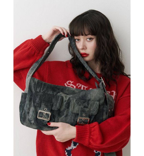 jouetie「デニムフラップメッセンジャーBAG」|その他|