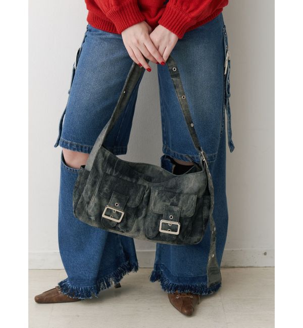 jouetie「デニムフラップメッセンジャーBAG」|その他|