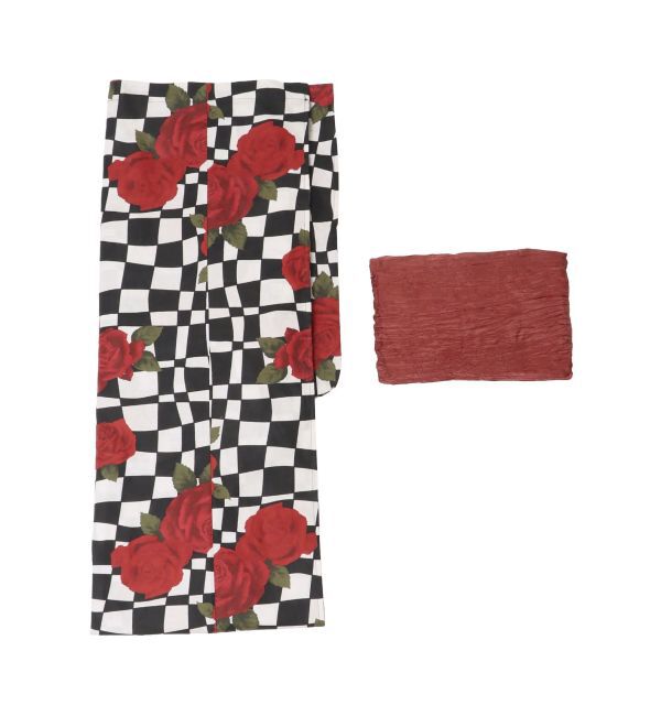 jouetie「【jouetieオリジナル】ローズチェッカーセパレート浴衣セット」|その他|