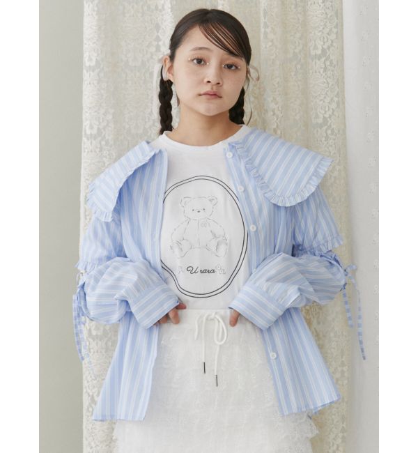 merry jenny「fleeting bearTシャツ」|Tシャツ・カットソー|