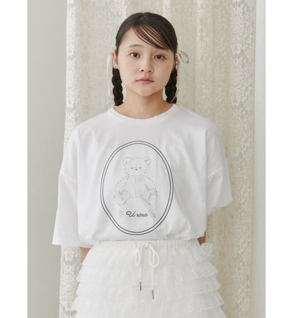 merry jenny「fleeting bearTシャツ」|Tシャツ・カットソー|
