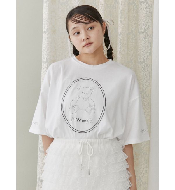 merry jenny「fleeting bearTシャツ」|Tシャツ・カットソー|