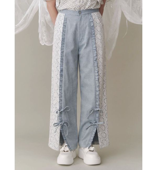 merry jenny「スリットレースパンツ」|その他|