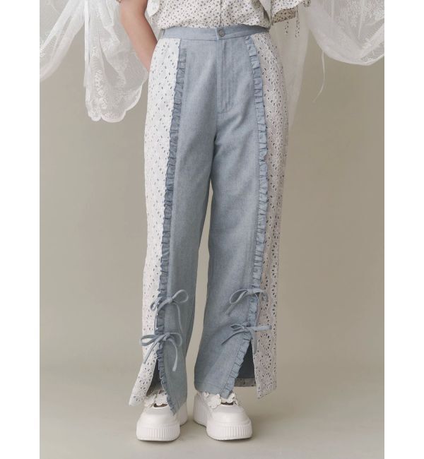 merry jenny「スリットレースパンツ」|その他|