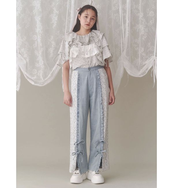 merry jenny「スリットレースパンツ」|その他|