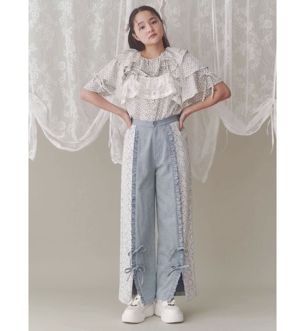 merry jenny「スリットレースパンツ」|その他|