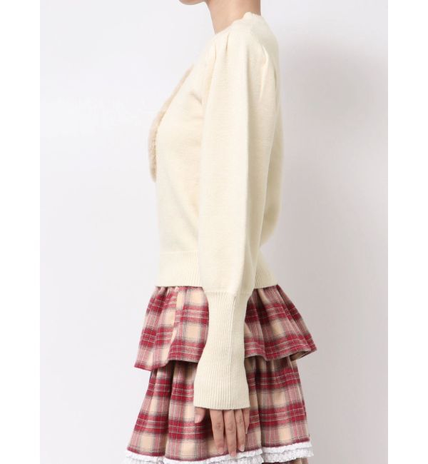 merry jenny「bear shaggy knit tops」|ニット・セーター|