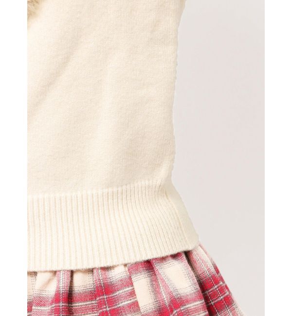 merry jenny「bear shaggy knit tops」|ニット・セーター|