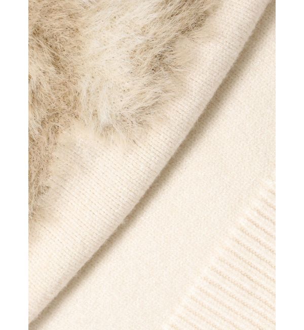 merry jenny「bear shaggy knit tops」|ニット・セーター|