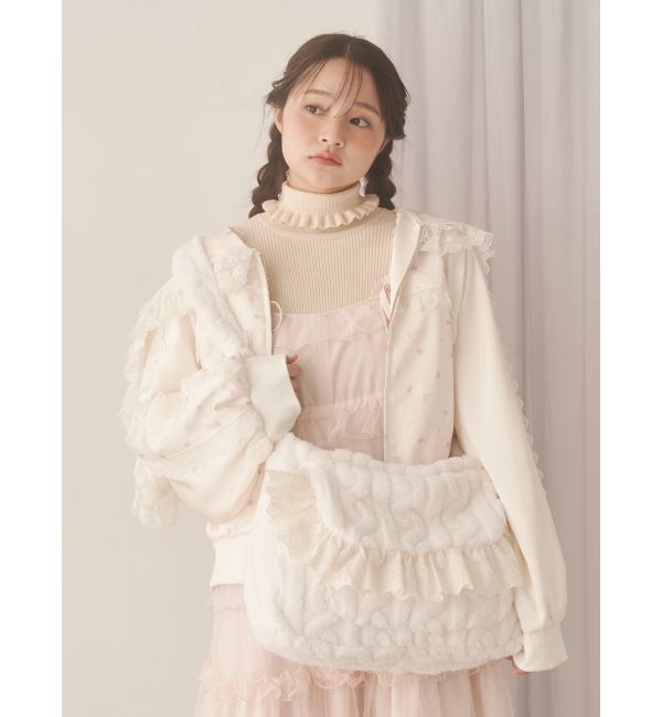 merry jenny「もふもふケーブルショルダーバッグ」|ショルダー・メッセンジャー|