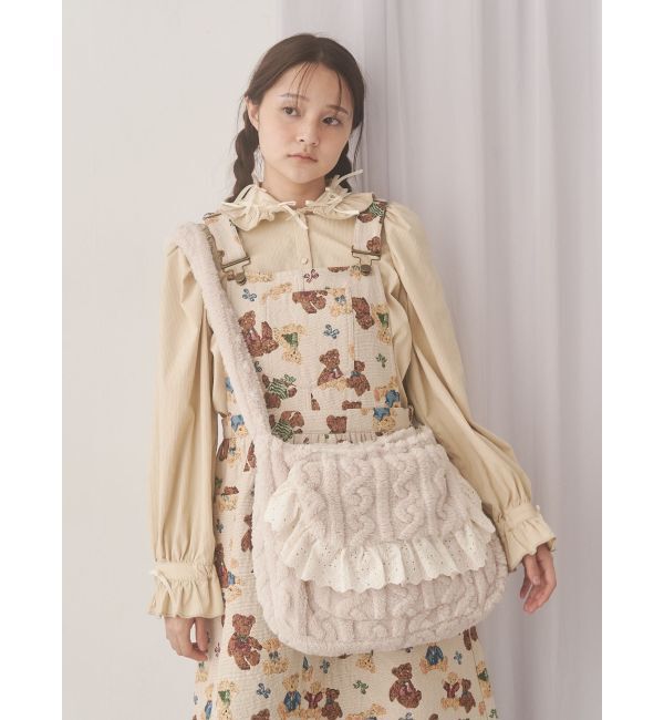 merry jenny「もふもふケーブルショルダーバッグ」|ショルダー・メッセンジャー|