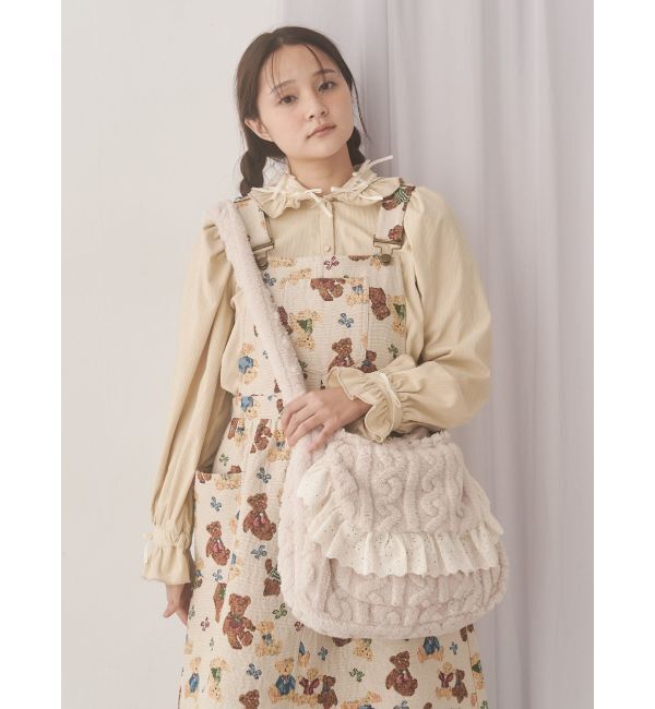 merry jenny「もふもふケーブルショルダーバッグ」|ショルダー・メッセンジャー|