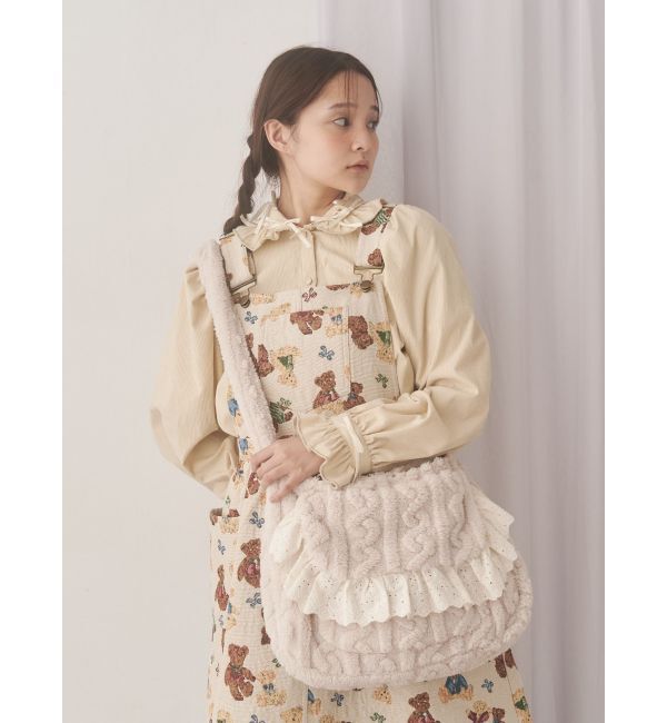 merry jenny「もふもふケーブルショルダーバッグ」|ショルダー・メッセンジャー|