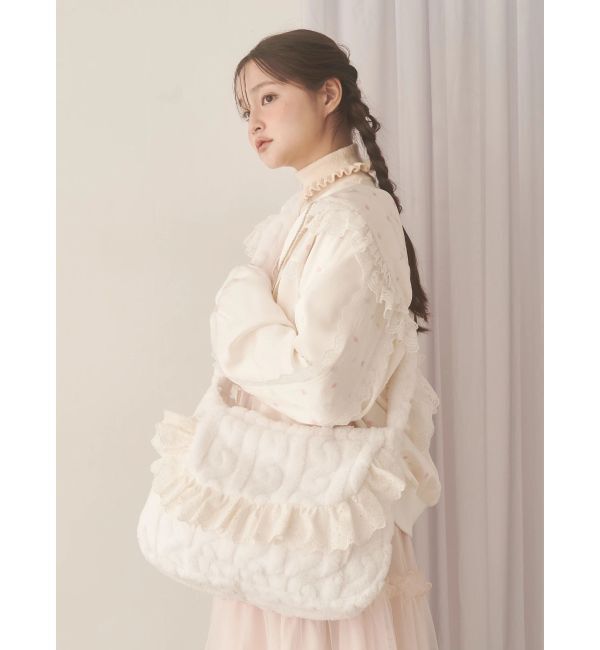 merry jenny「もふもふケーブルショルダーバッグ」|ショルダー・メッセンジャー|