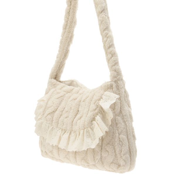 merry jenny「もふもふケーブルショルダーバッグ」|ショルダー・メッセンジャー|