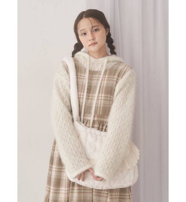 merry jenny「もふもふケーブルショルダーバッグ」|ショルダー・メッセンジャー|