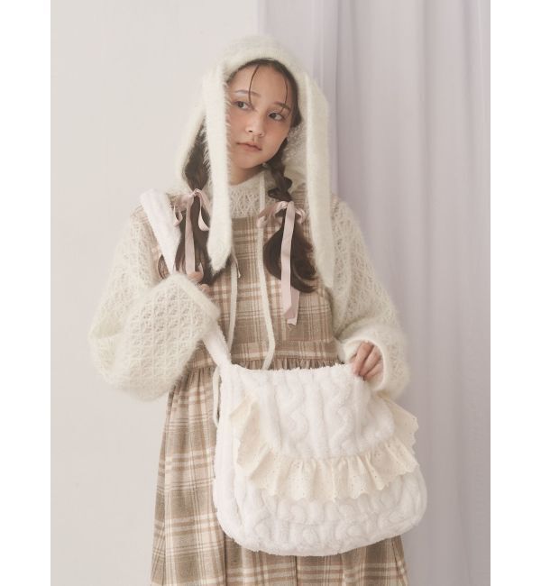 merry jenny「もふもふケーブルショルダーバッグ」|ショルダー・メッセンジャー|