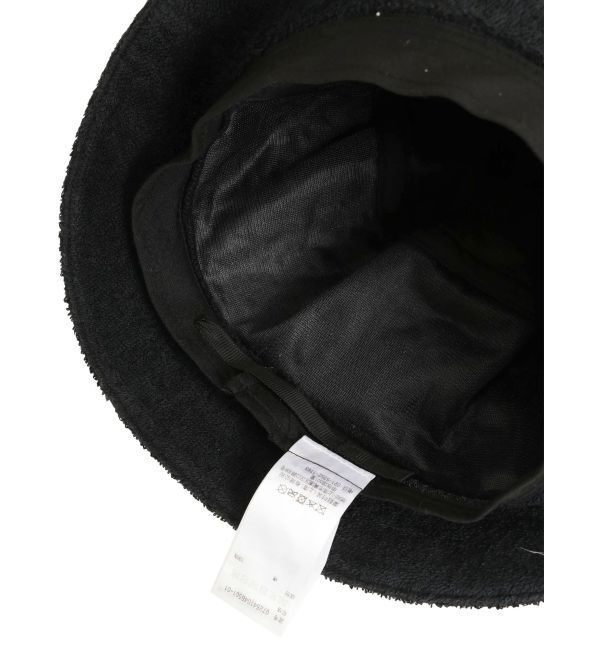 GYDA「ラインストーンパイルバケットハット」|ハット|