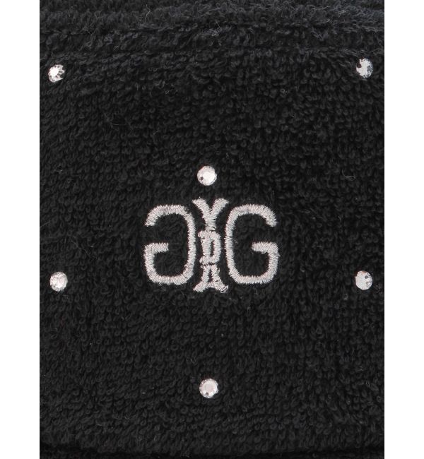 GYDA「ラインストーンパイルバケットハット」|ハット|