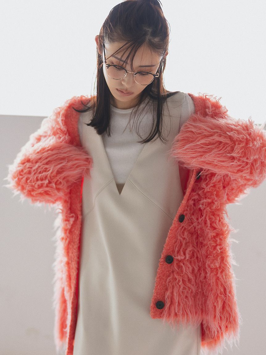 Mila Owen「【セットアイテム】クルーネックニット&times;Aラインキャミレイヤードワンピース」|ワンピース|