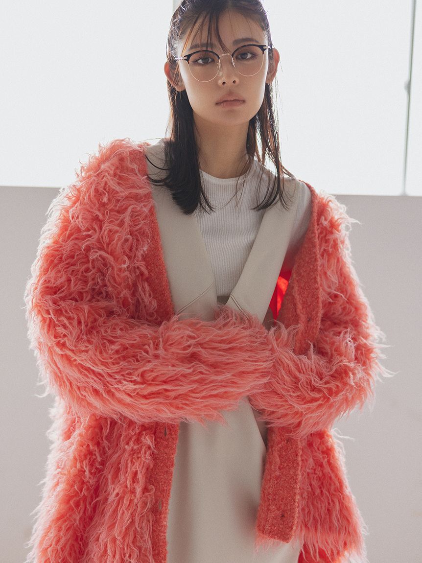 Mila Owen「【セットアイテム】クルーネックニット&times;Aラインキャミレイヤードワンピース」|ワンピース|