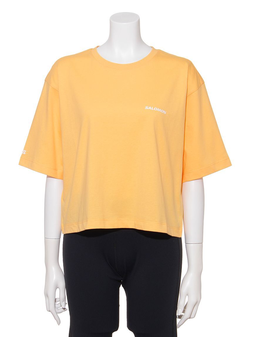 SALOMON「【SALOMON】LOGO CROP TEE W」|Tシャツ・カットソー|