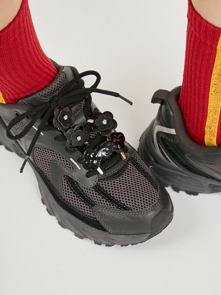 emmi atelier「ロングフラワーシューズチャームセット」|チャーム・キーホルダー|