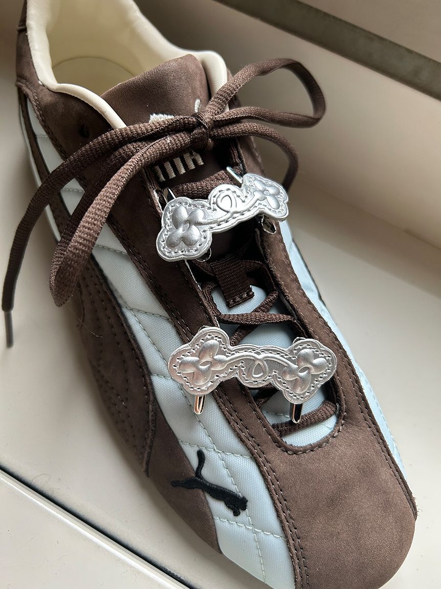 emmi atelier「ロングフラワーシューズチャームセット」|チャーム・キーホルダー|SLV