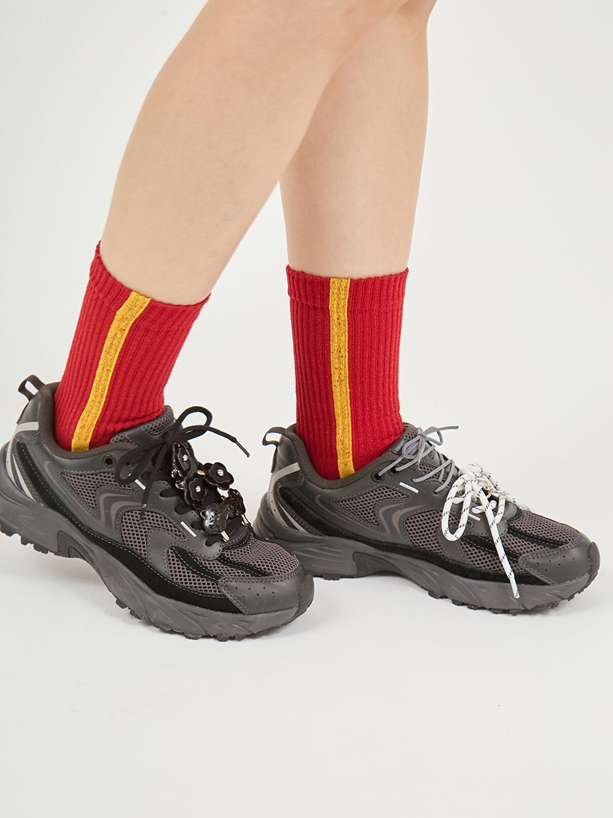 emmi atelier「ロングフラワーシューズチャームセット」|チャーム・キーホルダー|