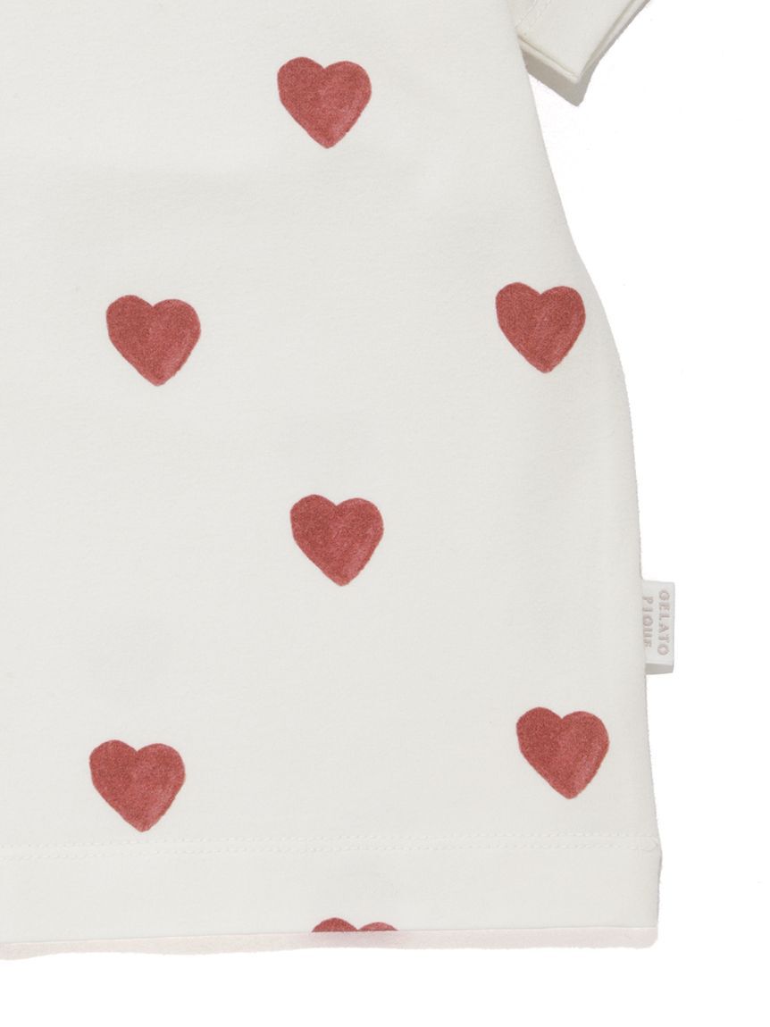 GELATO PIQUE KIDS & BABY「【KIDS】ハート柄Tシャツ」|ルームウェア|
