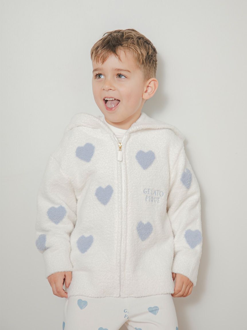 GELATO PIQUE KIDS & BABY「【KIDS】エアリーモコハートパーカー」|パーカー|